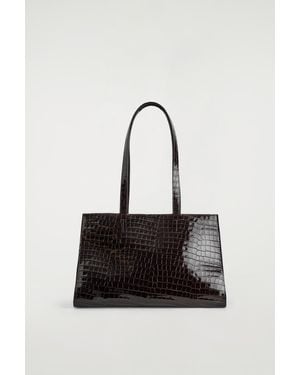 COS Gallery Tote Bag - Black