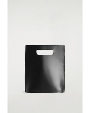 COS Folio Mini Bag - Black