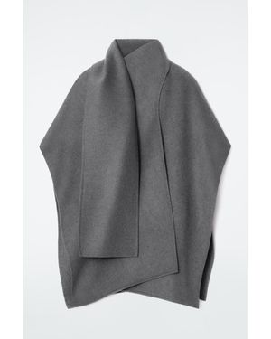 COS Cape Aus Woll-mix - Grau