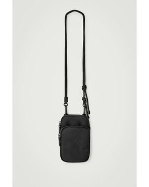 COS Nylon Phone Pouch - White