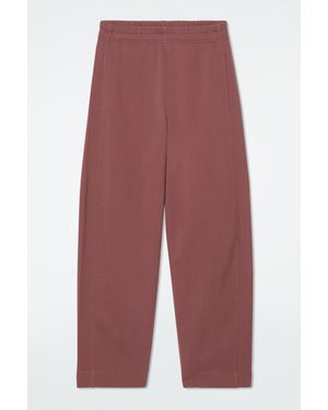 COS Barrel-leg JOGGERS - Red