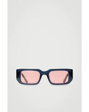 COS Rectangle-frame Sunglasses - Black