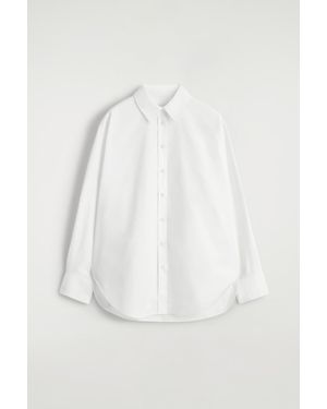 COS Relaxed Cotton Shirt - White