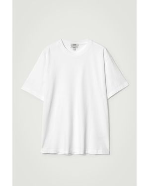 COS Oversized Cotton T-shirt - White