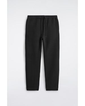 COS Scuba Barrel-Leg Sweatpants - Black