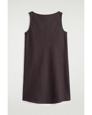 COS Tailored Linen Mini Dress