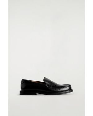 COS Classic Penny Loafers - White