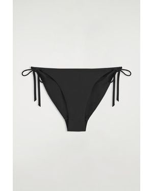 COS Tie-Side Bikini Briefs - Black
