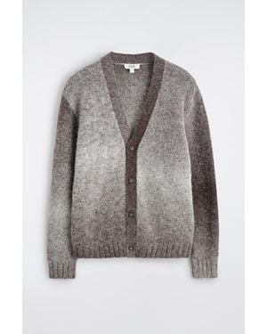 COS Degrade Alpaca-Blend Cardigan - Grey