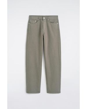 COS Rider Relaxed-Fit Straight-Leg Jeans - Natural