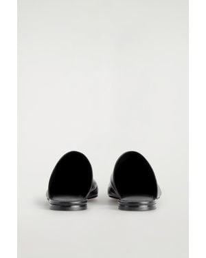 COS Leather Mules - Black