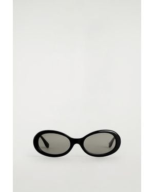 COS Occhiali Da Sole Ovali - Nero
