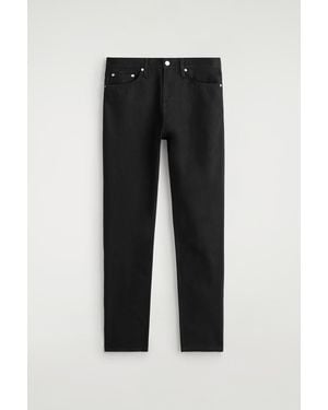 COS Pier Slim-Leg Jeans - Black