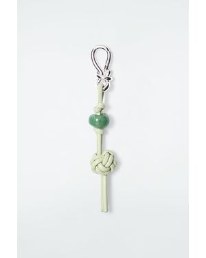 COS Good Luck Knotted Bag Charm - Blue