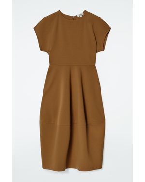 strapless open back dress KAAREM - Triangle Midi Dolman Open Back Dress main image 1