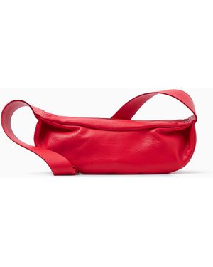 COS Swing Crossbody - Leather - Red