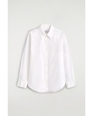 COS Classic Cotton Poplin Shirt - White