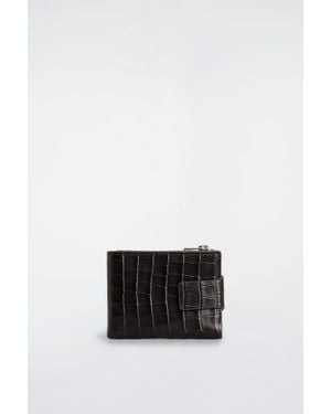 COS Leather Wallet - White