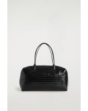 COS Frieze Bowlingtasche - Schwarz
