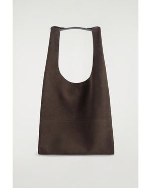 COS Slouchy Tote - Black