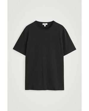 COS Cotton Crew-Neck T-Shirt - White