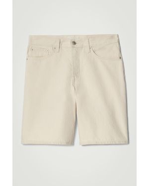 COS Denim Shorts - Natural