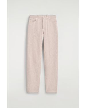 COS Bay Barrel-Leg Jeans - Orange
