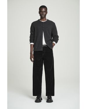 COS Dome Jeans Aus Samt Mit Geradem Bein - Schwarz