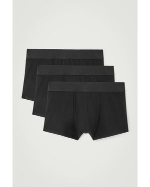 COS Confezione Da 3 Boxer Brief - Nero