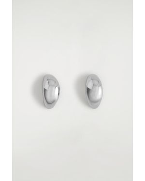 COS Sculptural Half-Hoop Earrings - Multicolor