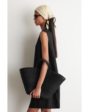 COS Saltwater Tote Bag - Schwarz