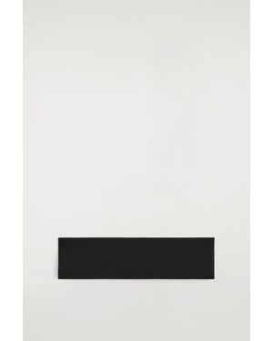 COS Jersey Headband - White
