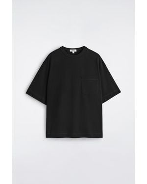 COS Oversized Heavyweight T-Shirt - Black
