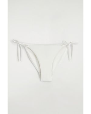 COS Tie-Side Bikini Briefs - White