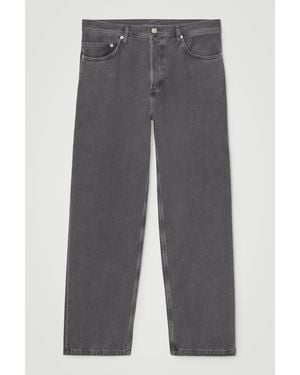 COS System Straight-leg Jeans - Grey