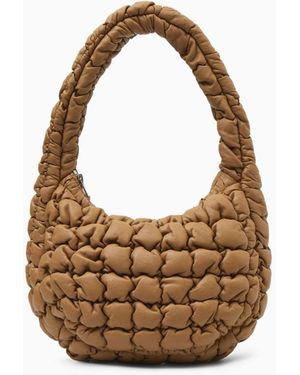 COS Quilted Mini Bag in Red | Lyst
