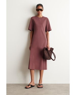 COS T-Shirt-Kleid - Rot