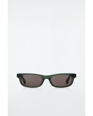 COS Scope Sunglasses - Green