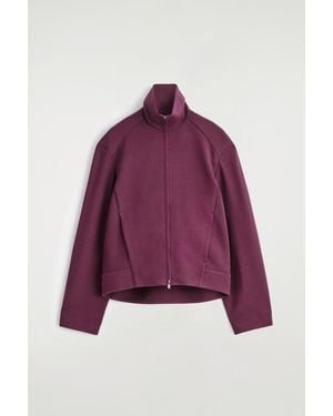 COS Scuba Track Jacket - Purple