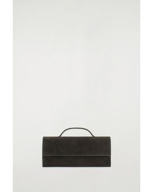 COS Gallery Clutch Bag - Black