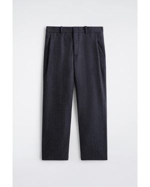 COS Wool Tapered Pants - Blue