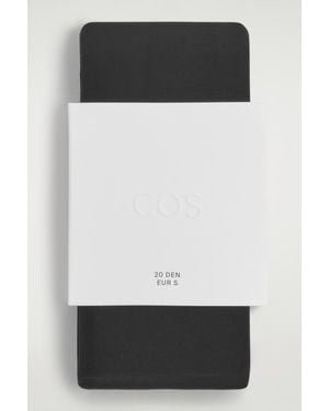 COS Sheer Tights - Black