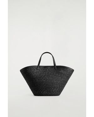 COS Saltwater Tote Bag - Black