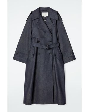 COS Trench Oversize - Blu