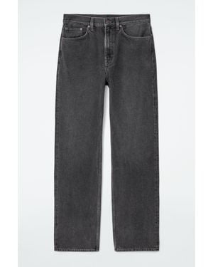 COS Column Straight-leg Jeans - Grey