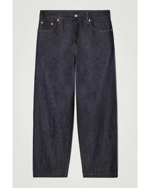 COS Dome Jeans Aus Selvedge Raw Denim Mit Geradem Bein - Blau