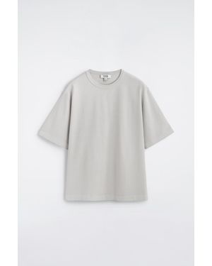COS Relaxed Heavyweight Washed-Cotton T-Shirt - White