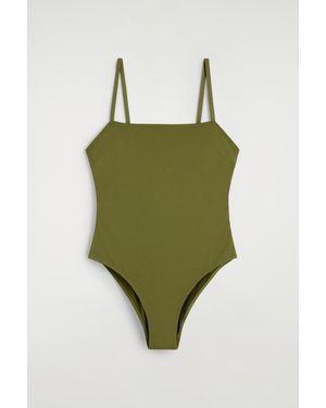 COS Bonded Swimsuit - Green