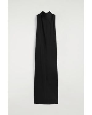 maxi black lace dress Black Lace Splicing Slip Maxi Dress & Reviews - Black - Dresses