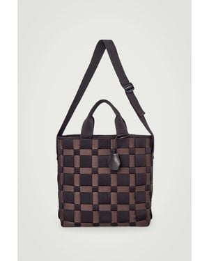 COS Woven Tote - Webbing - Brown
